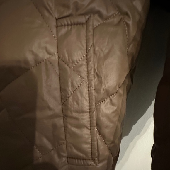 QUILTED LIGHWEIGHT FULL LENGTH COAT - Picture 3 of 5